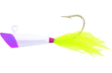 Image of Nungesser Shad Dart, 1/2 oz Lime Green Yellow Tail, 1 Pk, 2RDG-1