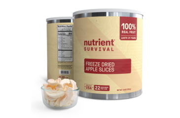 Image of Nutrient Survival Freeze Dried Apple Slices #10 Can, 8591