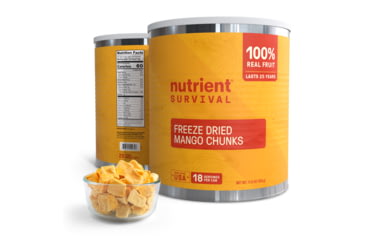 Image of Nutrient Survival Freeze Dried Mango Chunks #10 Can, 8593