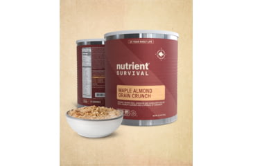Image of Nutrient Survival Maple Almond Grain Crunch #10 Can 7F1711B1, 8546