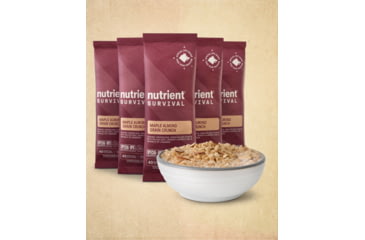 Image of Nutrient Survival Maple Almond Grain Crunch Singles 5-Pack 4F98F828, 8746