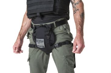 Image of Nutshellz Level 3 Over Armor Groin Protection System, 32-34, Black, Medium 852554007345