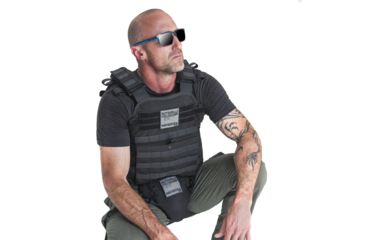 Image of Nutshellz Level 3 Over Armor Groin Protection System, 32-34, Black, Medium 852554007345