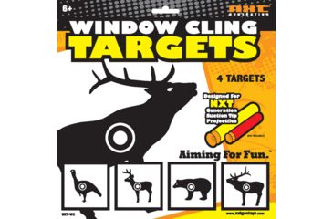 Image of Nxt Generation Animal Window Cling Targets 4 Animal Targets