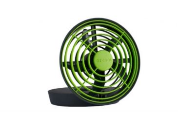 Image of O2 Cool 5 Inch Portable USB Fan-Green