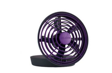 Image of O2 Cool 5 Inch Portable USB Fan-Purple