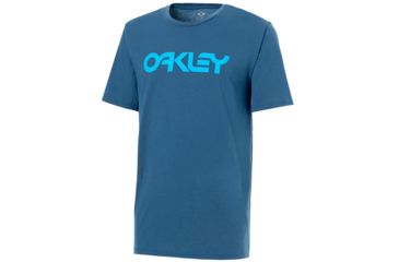 Image of Oakley 100C-Mark Ii Tee - Men's, Ensign Blue, Medium, 456932A-64W-M