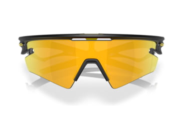 Image of Oakley 2025 Tour De France Sphaera Slash Sunglasses, Matte Black Ink, PRIZM 24K Polarized, PRIZM 24K Polarized, OO9499-0836