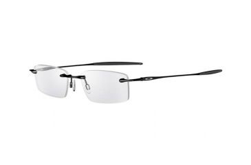 Image of Oakley 31Thirteen 53mm Polished Black Men's Bifocal Progressive Prescription Glasses  OX3113-0153