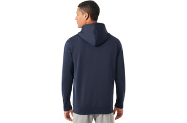 Image of Oakley 360 Full Zip Fleece Hoodie - Mens, Blackout, Small, 461536-02E-S
