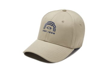 Image of Oakley 6 Panel Logo Hat - Mens, Rye, Large/Extra Large, 912115-30W-L/XL