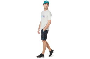 Image of Oakley 6 Panel Oakley Waved Hat - Mens, Dark Blue, Small/Medium 912114-609-S/M