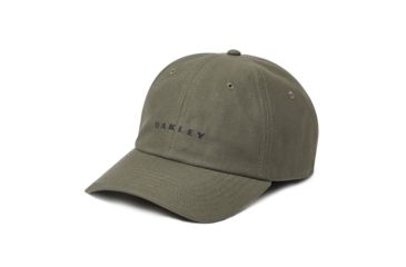 Image of Oakley 6 Panel Reflective Hat - Mens, Dark Brush, One Size, 912116-86V-U