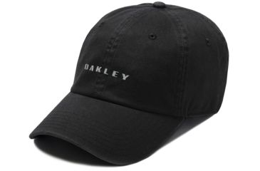 Image of Oakley 6-Panel Reflective Hat - Mens, Blackout, One Size, 912116-02E-02E-U