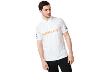 Image of Oakley 75 Auto Polo - Mens, White, Extra Large, 434410-100-XL