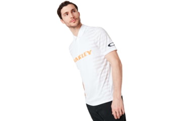 Image of Oakley 75 Auto Polo - Mens, White, Extra Large, 434410-100-XL