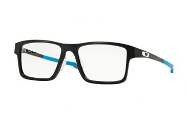 Image of Oakley A CHAMFER 2.0 OX8071 Bifocal Prescription Eyeglasses 807104-54 - Satin Black Frame