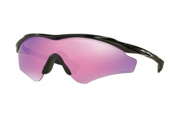 Image of Oakley A M2 FRAME XL OO9345 Sunglasses 934507-45 - Polished Black Frame, Prizm Golf Lenses