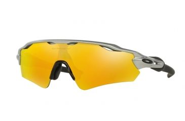 Image of Oakley RADAR EV PATH A OO9275 Single Vision Prescription Sunglasses OO9275-927502-35 - Lens Diameter 135 mm, Lens Diameter 35 mm, Frame Color Silver