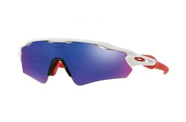 Image of Oakley RADAR EV PATH A OO9275 Single Vision Prescription Sunglasses OO9275-927509-35 - Lens Diameter 135 mm, Lens Diameter 35 mm, Frame Color Polished White