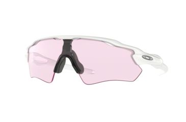 Image of Oakley RADAR EV PATH A OO9275 Single Vision Prescription Sunglasses, 135mm, Polished White, OO9275-927520-35-SV