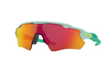 Image of Oakley RADAR EV PATH A OO9275 Single Vision Prescription Sunglasses, 135mm, Arctic Surf, OO9275-927525-35-SV