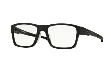 Image of Oakley A SPLINTER OX8095 Eyeglass Frames 809501-54 - Satin Black Frame
