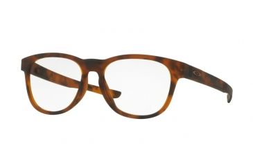 Image of Oakley A STRINGER OX8088 Bifocal Prescription Eyeglasses 808802-55 - Matte Brown Tortoise Frame
