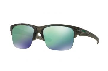 Image of Oakley THINLINK A OO9317 Single Vision Prescription Sunglasses OO9317-931702-63 - Lens Diameter 63 mm, Frame Color Grey Smoke