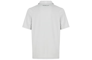 Image of Oakley Ace Golf Polo Short Sleeve - Mens, Light Grey, Extra Small, 434311-202-XS