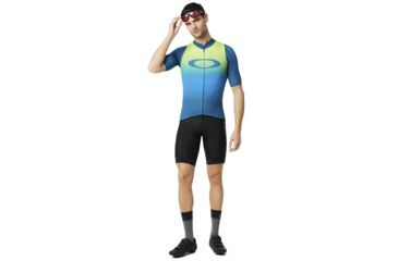 Image of Oakley Aero Jersey - Mens, Blackout, Extra Small 434359-02E-XS