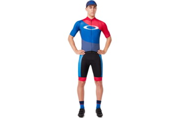 Image of Oakley Aero Jersey - Mens, Foggy Blue, Small, 434359-6FB-S
