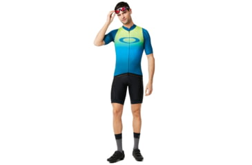 Image of Oakley Aero Jersey - Mens, Jade Iridium, Large, 434359-7JJ-L