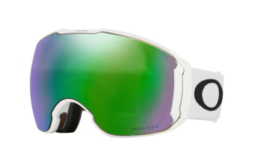 Image of Oakley Airbrake XL, Prizm Jade Iridium/Prizm Sapphire Iridium, Polished White, OO7071-09