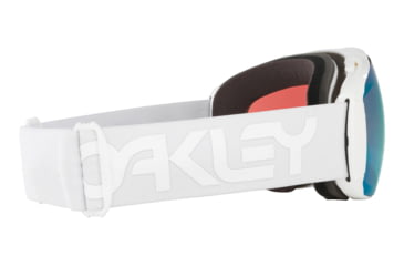 Image of Oakley Airbrake XL, Prizm Sapphire Iridium/Prizm HI Pink Iridium, Whiteout White, OO7071-10