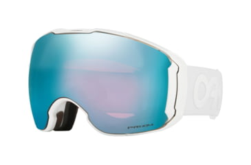 Image of Oakley Airbrake XL, Prizm Sapphire Iridium/Prizm HI Pink Iridium, Whiteout White, OO7071-10