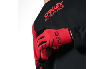 Image of Oakley All Conditions Gloves, Mens, Red Line, Small, FOS900592-465-S