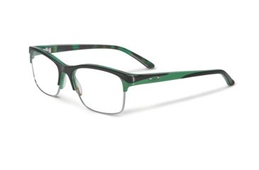 Image of Oakley Allegation Eyeglasses 109005-52 - Green Tortoise Frame