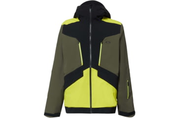 Image of Oakley Alpine Shell 3L Gore-Tex Jacket - Mens, Blackout, Medium, 412774-02E-M