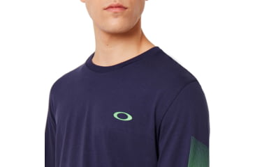 Image of Oakley Always First Long Sleeve Tee - Mens, Strong Violet, Large, 457904-86D-L
