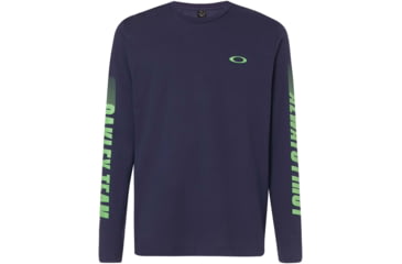 Image of Oakley Always First Long Sleeve Tee - Mens, Strong Violet, Large, 457904-86D-L