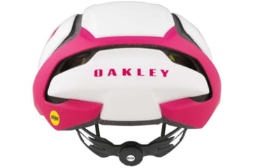 Image of Oakley Aro 5 Helmet - Mens, White/Rubine Red, Medium, FOS900148-9A8-M