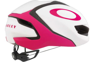 Image of Oakley Aro 5 Helmet - Mens, White/Rubine Red, Medium, FOS900148-9A8-M