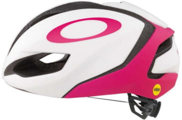 Image of Oakley Aro 5 Helmet - Mens, White/Rubine Red, Medium, FOS900148-9A8-M