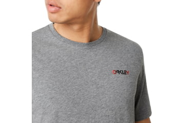 Image of Oakley Authorized Tee - Mens, Athletic Heather Grey, Large, 457582-24G-L