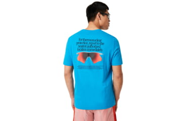 Image of Oakley Authorized Tee - Mens, Hawaiian Blue, 2XL, 457582-6HB-XXL