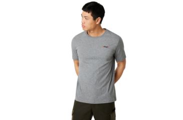Image of Oakley Authorized Tee - Mens, Athletic Heather Grey, Extra Small, 457582-24G-XS