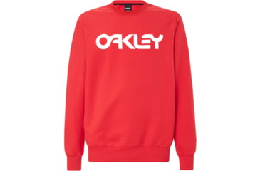 Image of Oakley B1B Crew T-Shirt, Mens, Red Line, Extra Large, 472399-465-XL
