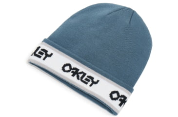 Image of Oakley B1B Logo Beanie - Mens, Alien Blue, One Size, 912191-68L-U