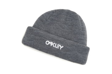 Image of Oakley B1B Logo Beanie - Mens, New Athletic Grey, One Size, FOS900256-27B